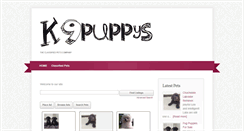 Desktop Screenshot of k9puppys.co.uk